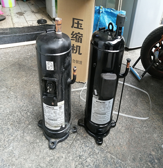 裕民中央空调压缩机的更换维修